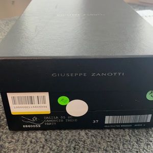 Giuseppe zanotti flats hot pink